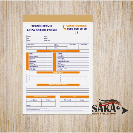 Teknik Servis Formu